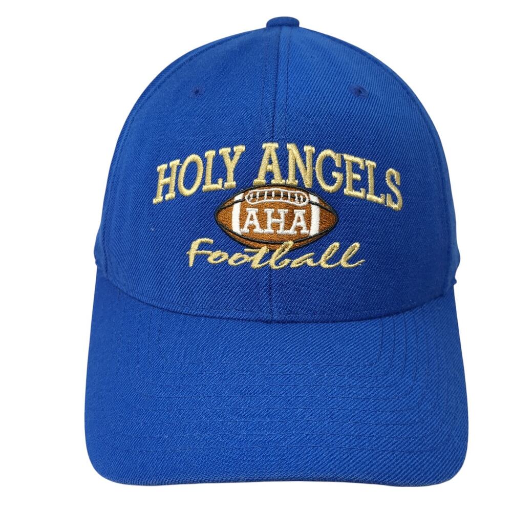 Holy Angels Snapback Cap Blue One Size Adjustable Embroidered Pacific Pro Series